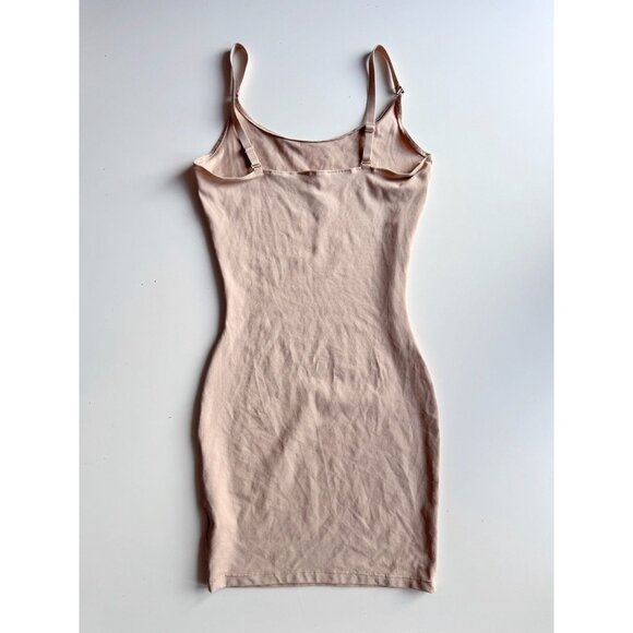SPANX Natural Nude Socialight Smoothing Slip Cami Dress, Size M - Picture 9 of 13